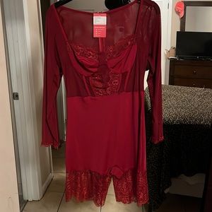Homelex, Red, L, Jumpsuit